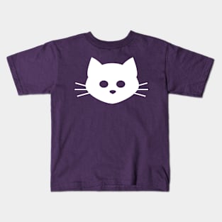 Minimal Kitty Cat Kids T-Shirt